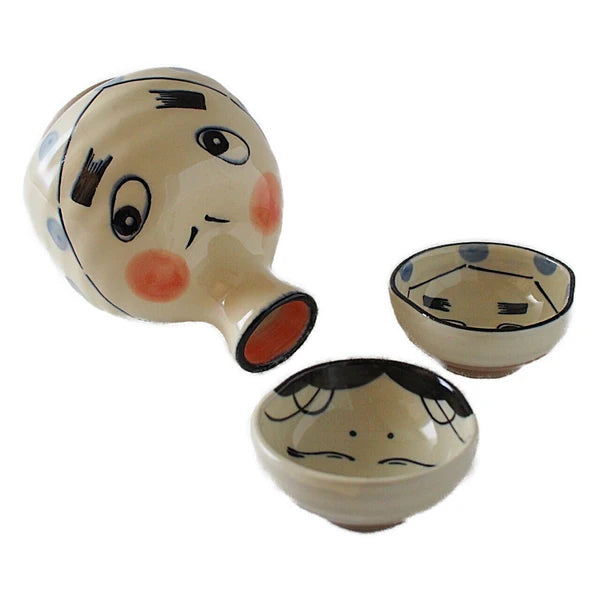 Hyottoko Sake Set (Japan)