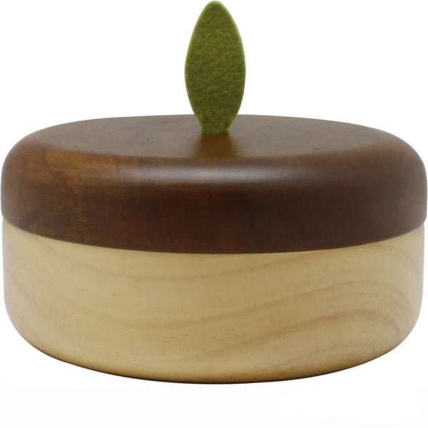 Wooden Accessory Case with Mirror | Ihana (Japan)