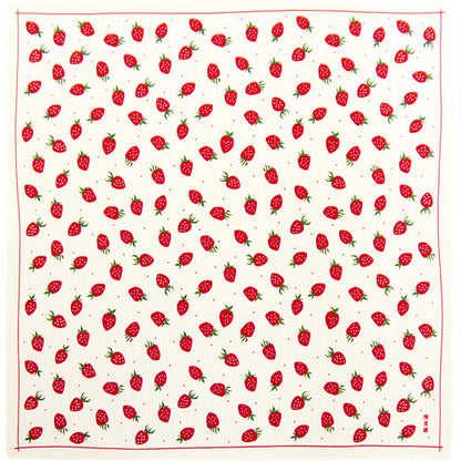 Ichigo Furoshiki Cloth | Hamamonyo (Japan)