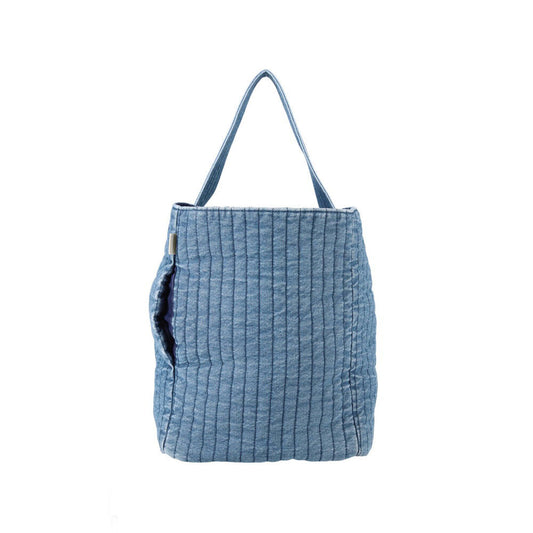 Textured Denim Tote Bag (Japan)