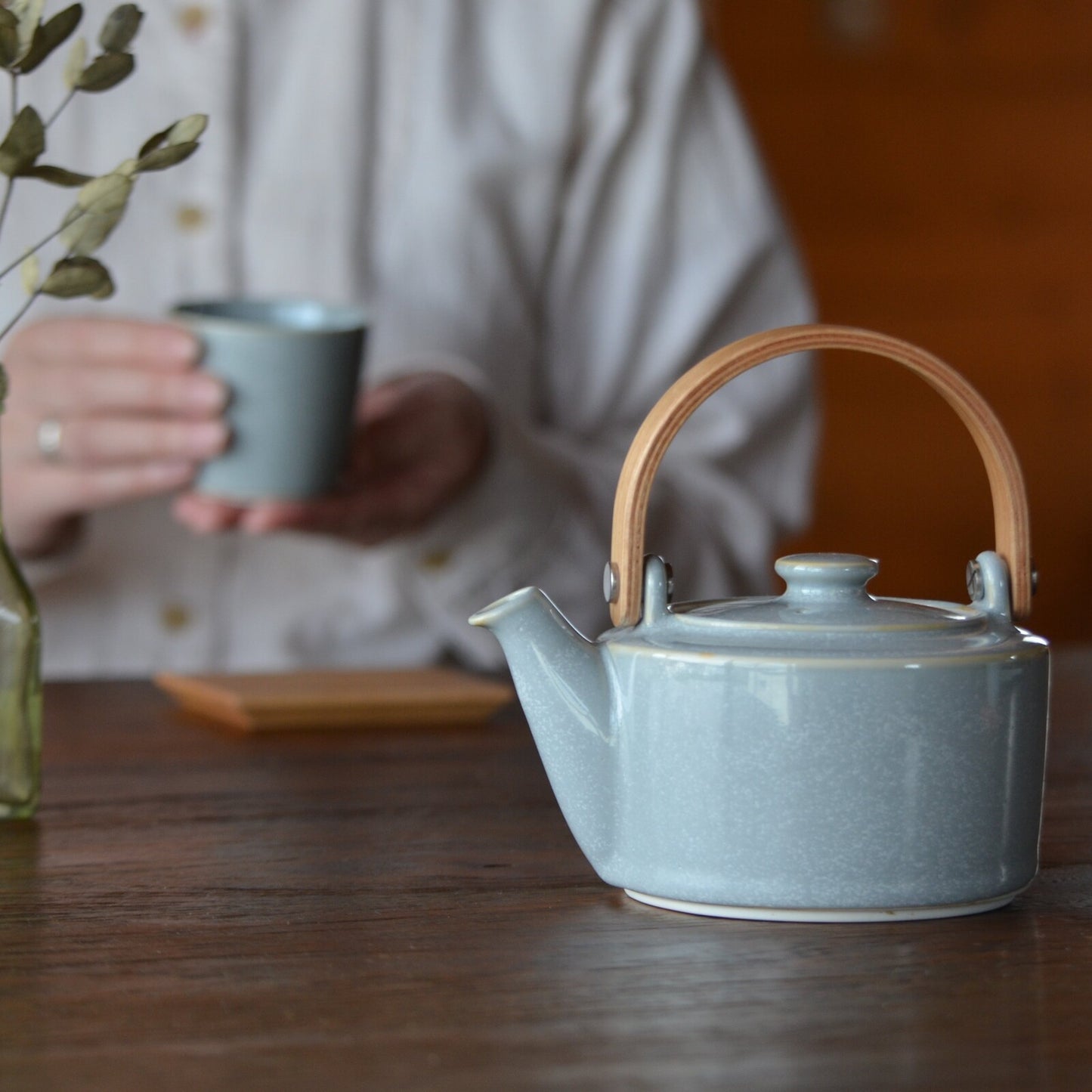 Sho Seires Porcelain Teapot Set | Saliu (Japan)