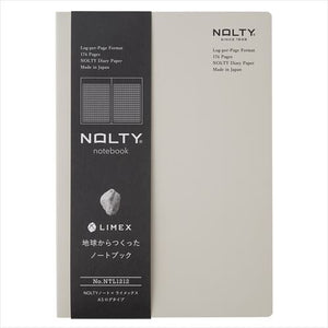 NOLTY Notebook (NTL1212) | A5 Grided | Lime White | Nolty (Japan)