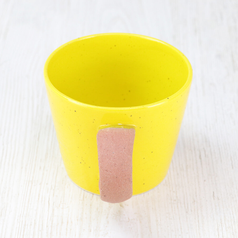 Minoyaki Ceramic Mug | Yellow | (Japan)