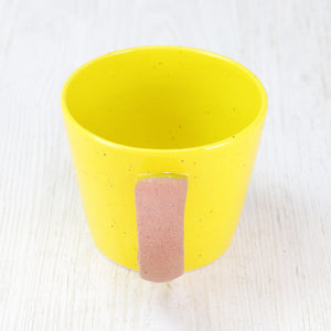 Minoyaki Ceramic Mug | Yellow | (Japan)