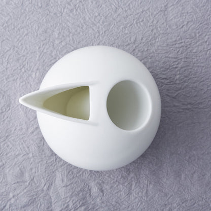 Porcelain Sphere Sake Set | Usuzumi-iro (Pale Ink) | Jozan (Japan)