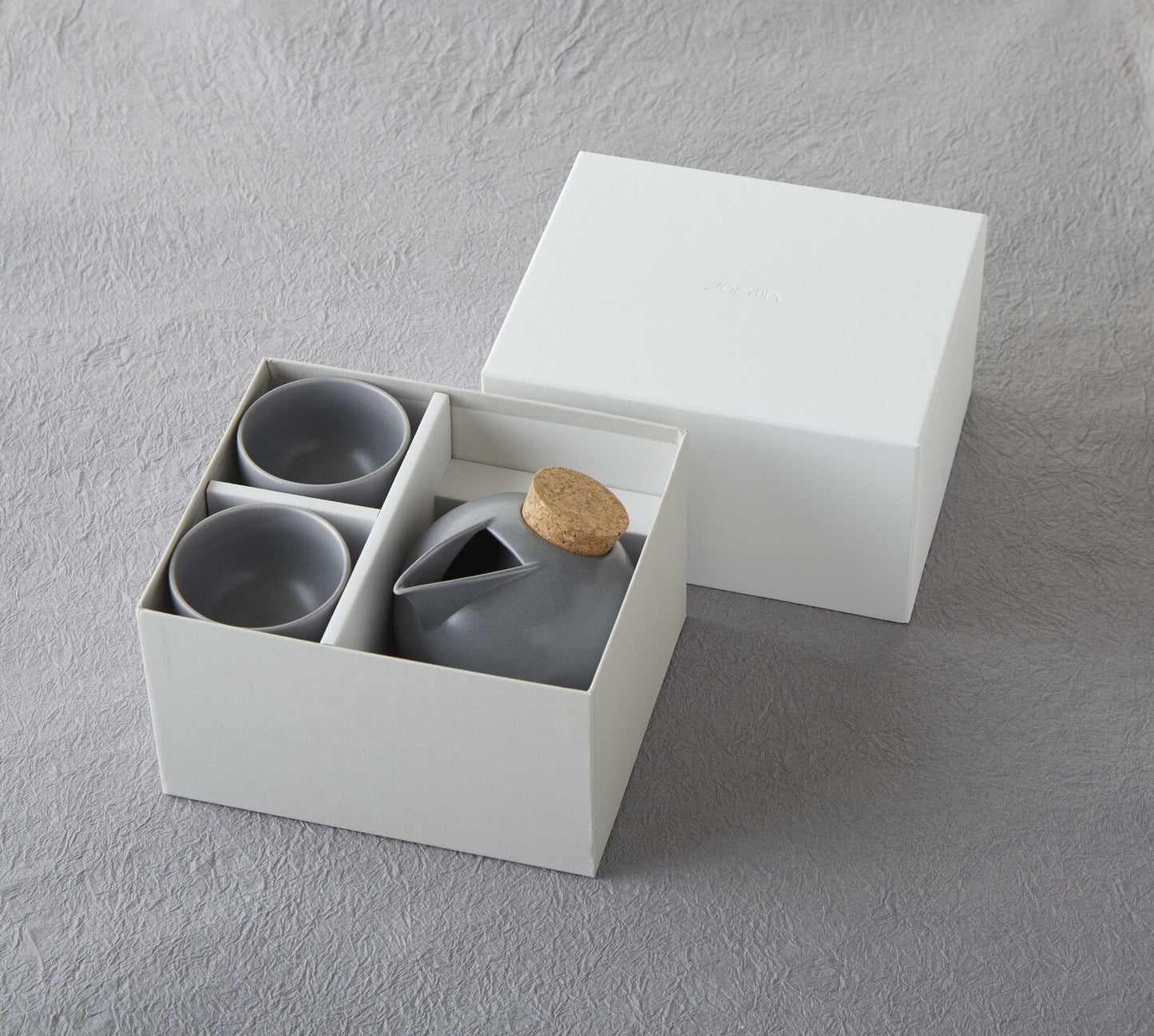 Porcelain Sphere Sake Set | Blue | Jozan (Japan)