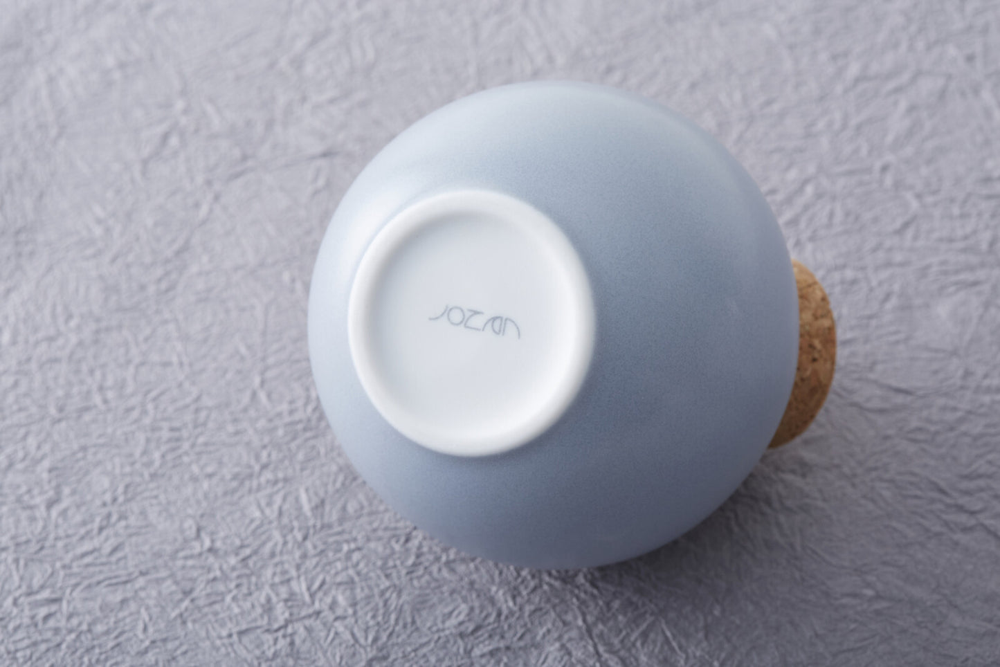Porcelain Sphere Sake Set | Yukiiro (Snow) | Jozan (Japan)