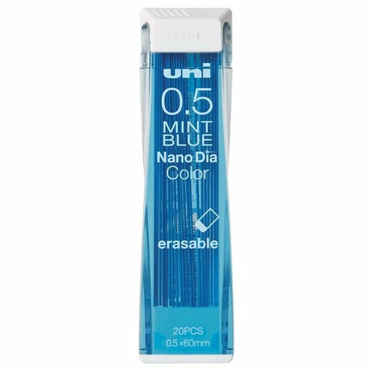 Nano Dia Mechanical Pencil Lead 0.5mm – Mint Blue | Uni (Japan)