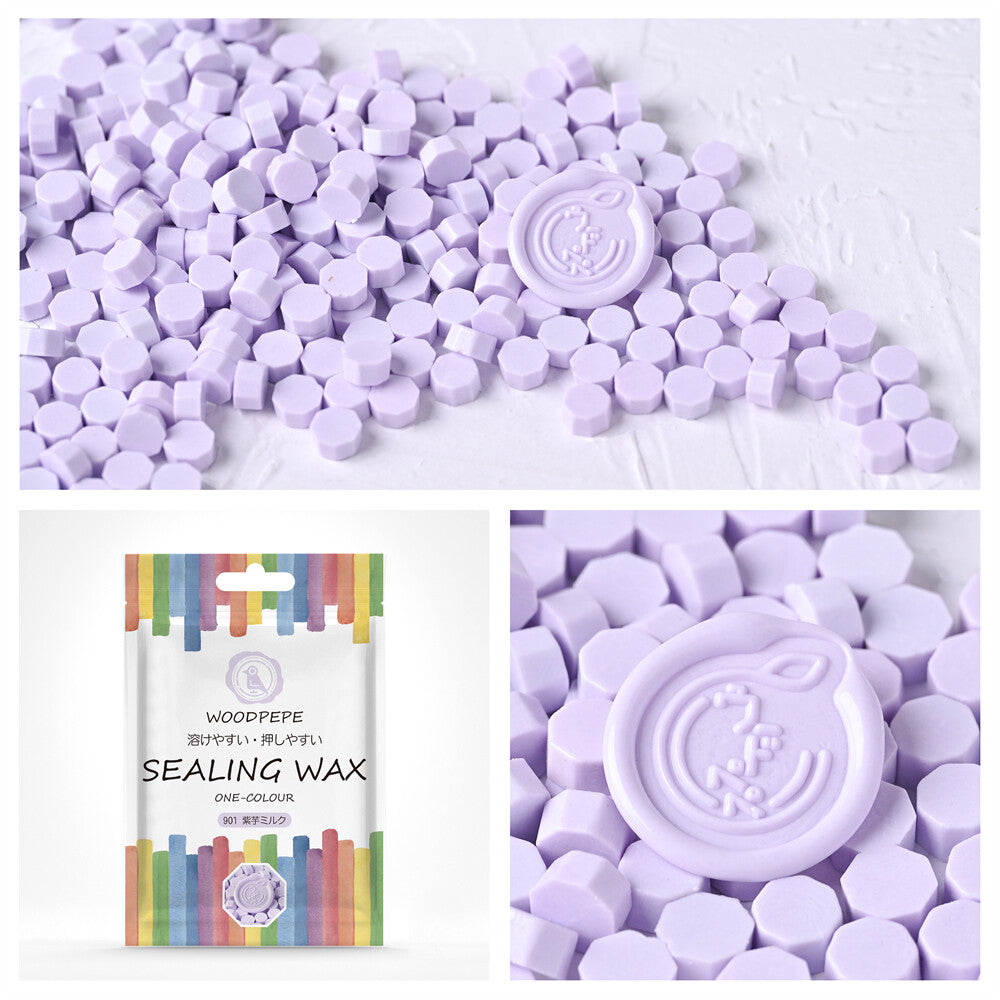 Stamp Sealing Wax | Purple Sweetpotato Milk (Matte) | WOODPEPE (Japan)