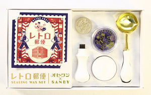 Retro Post Wax Seal Stamp | SANBY x ob1toy (Japan)