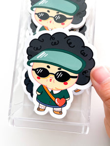 Ajumma Traveling Sticker | Simply MKO (TX)