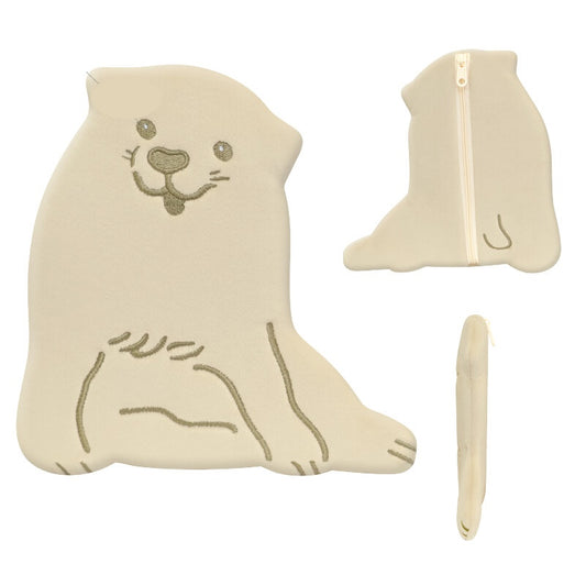Die-cut Dog Fabric Pen Case (Japan)