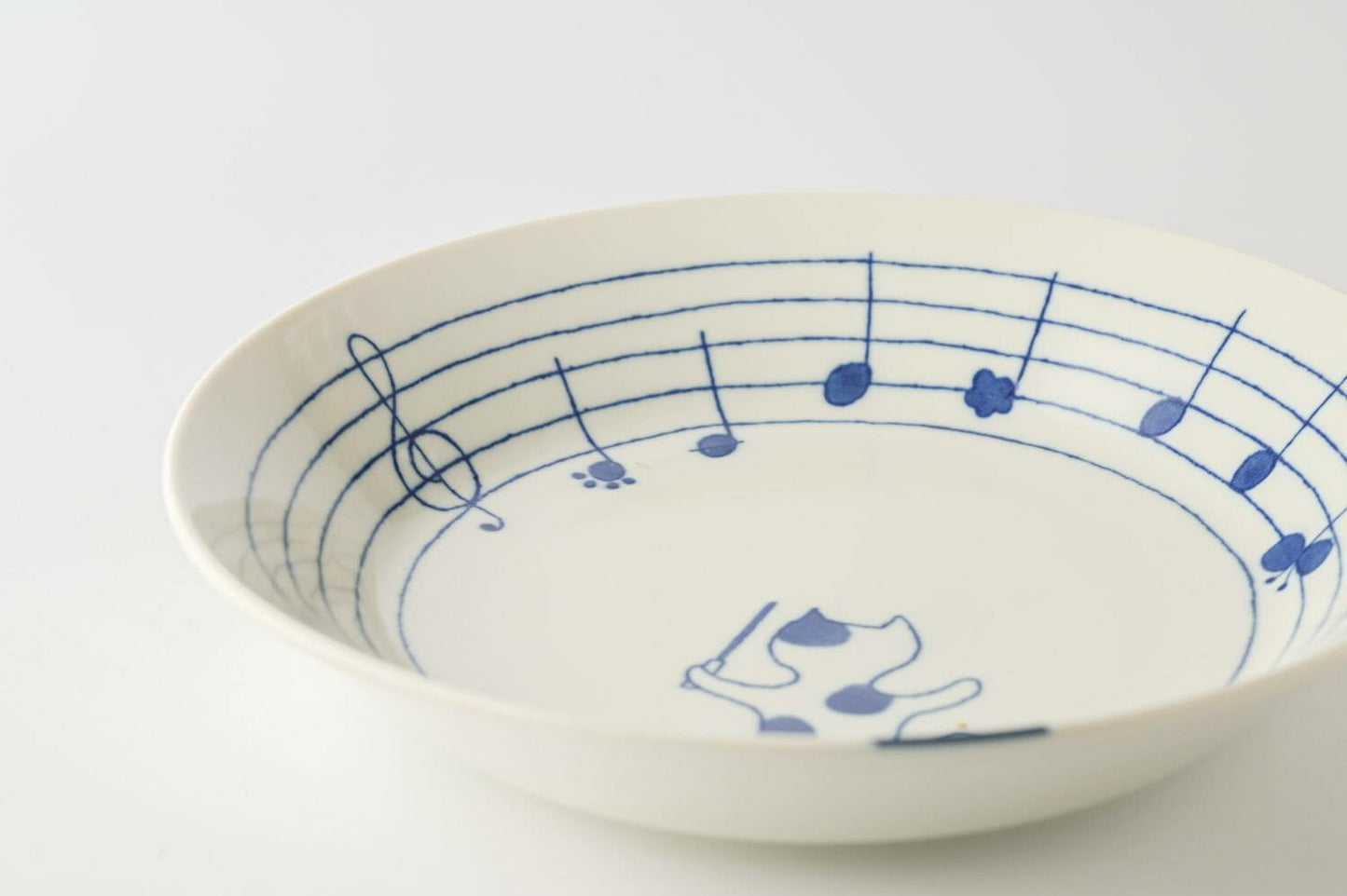 Maestro Cat Plate | Mino Ware (Japan)
