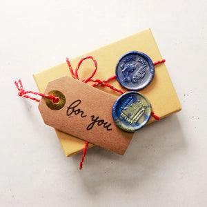 Notebook Wax Seal Stamp Set | SANBY x eric (Japan)