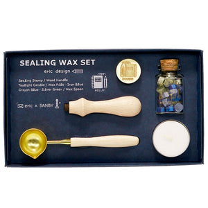 Notebook Wax Seal Stamp Set | SANBY x eric (Japan)