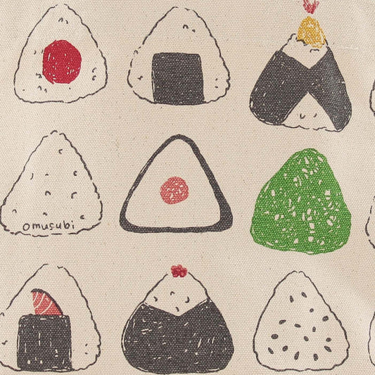 Onigiri Canvas Tote | Pea Pod (Japan)