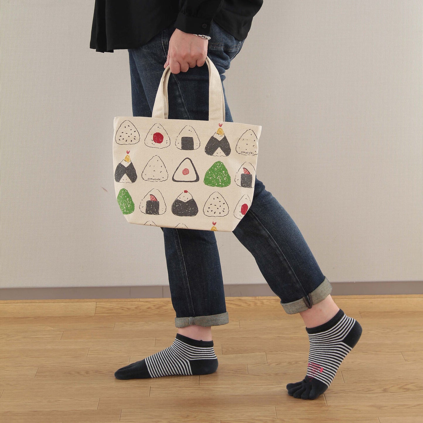 Onigiri Canvas Tote | Pea Pod (Japan)