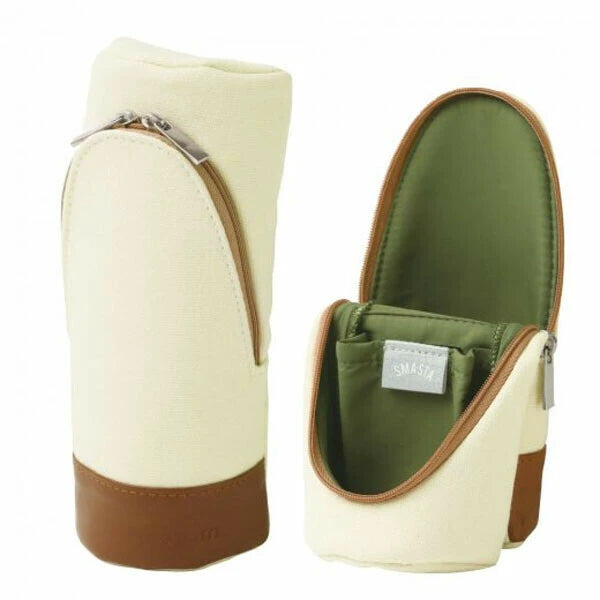 Sma-sta Nylon Utility Pen Case  | Ivory | Sonic S (Japan)