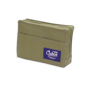 Cubix Large Canvas Pen Case | M-Plan (Japan)