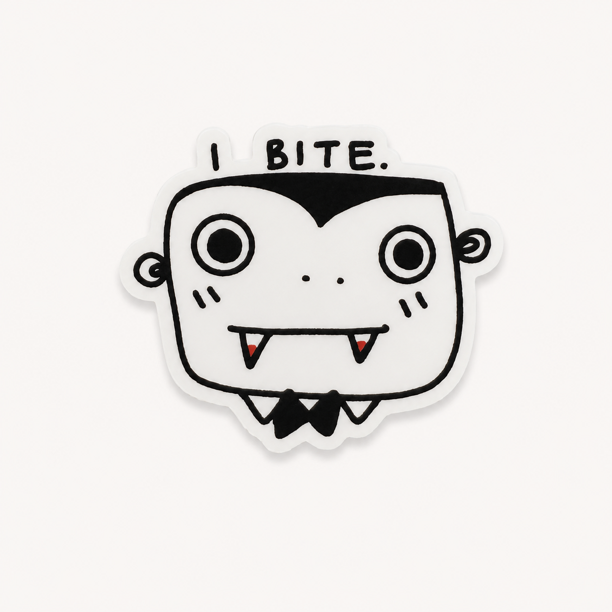 I Bite. Sticker | Janie Mata (TX)