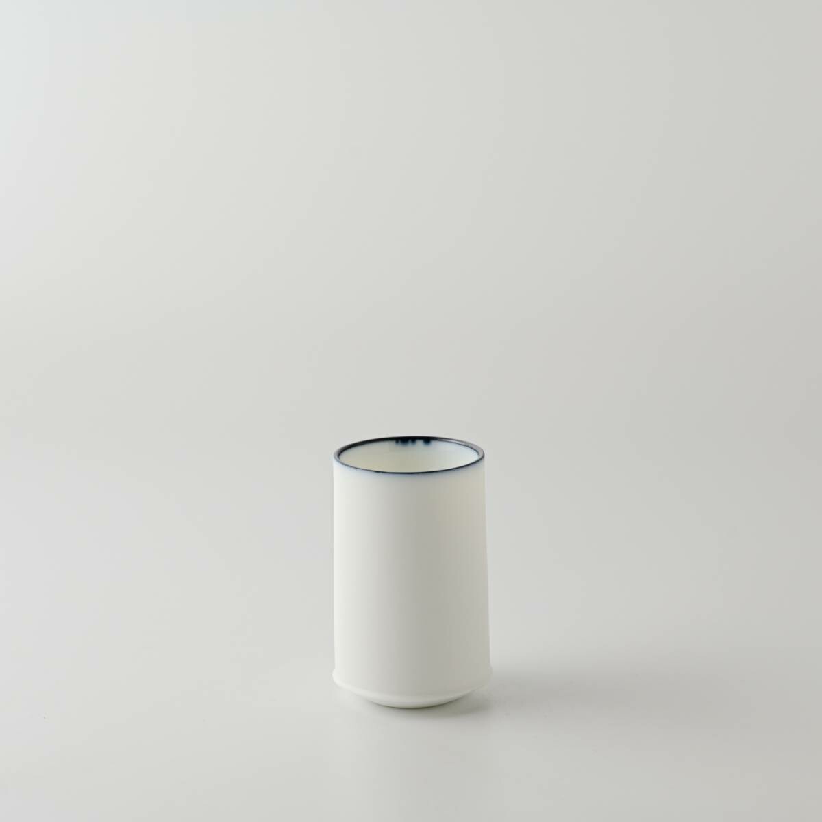 Miyama White Line Gui Cup with Hinoki Masu | 45cc | Yamani (Japan)