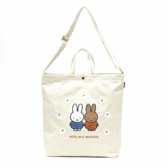 Miffy and Melanie Canvas Tote Bag | siffler (Japan)