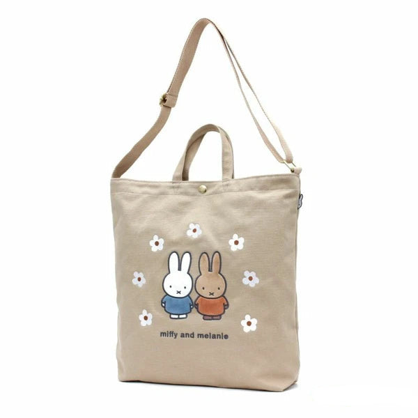Miffy and Melanie Canvas Tote Bag | siffler (Japan)