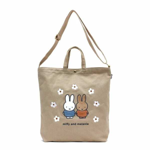 Miffy and Melanie Canvas Tote Bag | siffler (Japan)