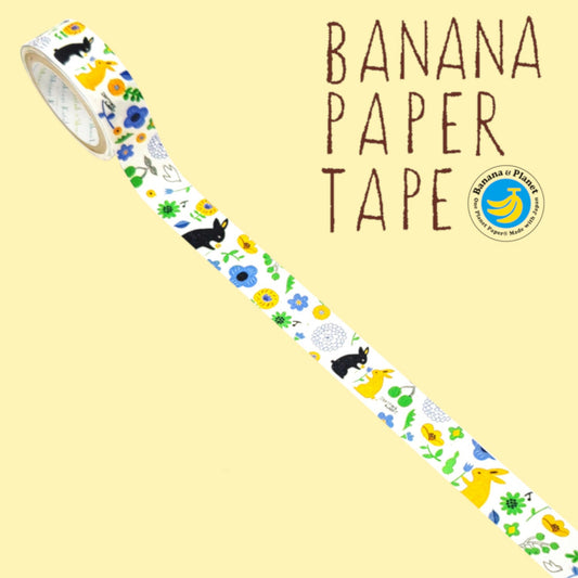 Chatting Rabbit Washi Tape | Shinzi Katoh (Japan)