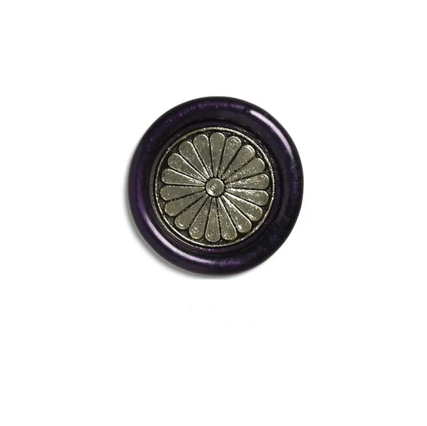 Chrysanthemum Wax Seal Stamp Head | WOODPEPE (Japan)