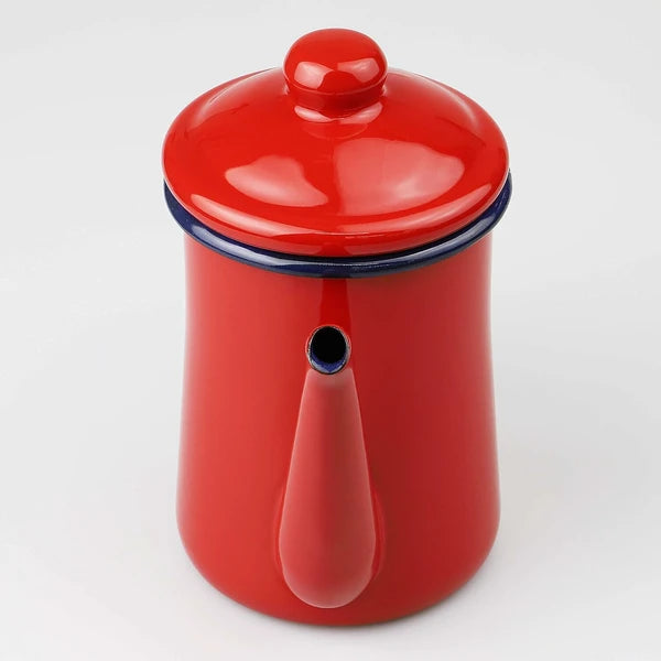 Enamel Coffee Pot | Red| Pearl Metal (Japan)