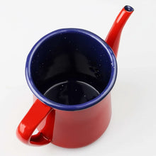 Load image into Gallery viewer, Enamel Coffee Pot | Red| Pearl Metal (Japan)
