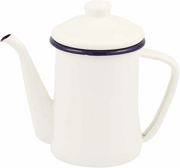Enamel Coffee Pot | White | Pearl Metal (Japan)