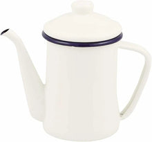 Load image into Gallery viewer, Enamel Coffee Pot | White | Pearl Metal (Japan)
