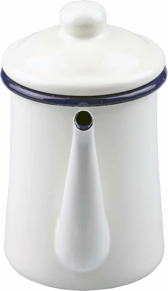 Enamel Coffee Pot | White | Pearl Metal (Japan)