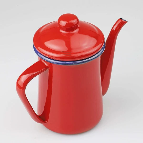 Enamel Coffee Pot | Red| Pearl Metal (Japan)