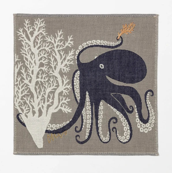 Octopus Handkerchief Towel | MoritaMiW (Japan)