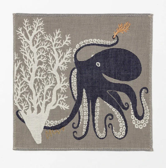 Octopus Handkerchief Towel | MoritaMiW (Japan)