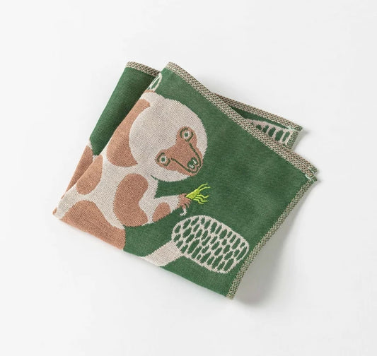 Lemur Cotton Gauze Handkerchief Towel | MoritaMiW (Japan)