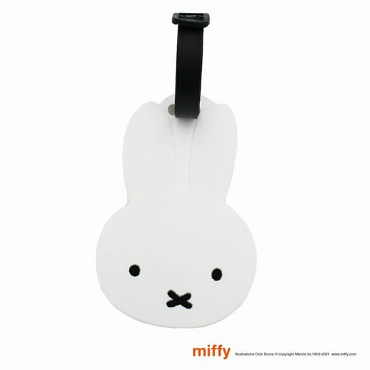 Miffy Die-Cut Luggage Tag | White | Siffler (Japan)