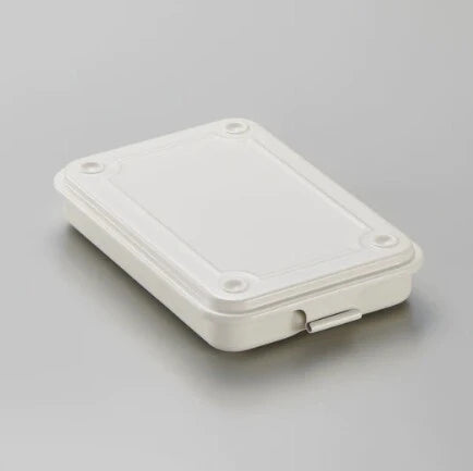 Steel Small Item Case T-152 | White | Toyo Steel (Japan)