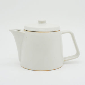 Ancient Pottery Mino Ware Teapot | White | Chips Inc. (Japan)
