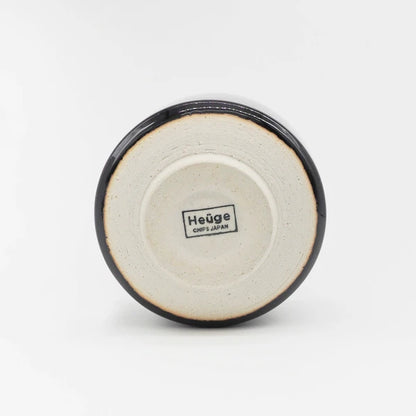 Ceramic Huege Matcha Bowl | Green | Chips (Japan)