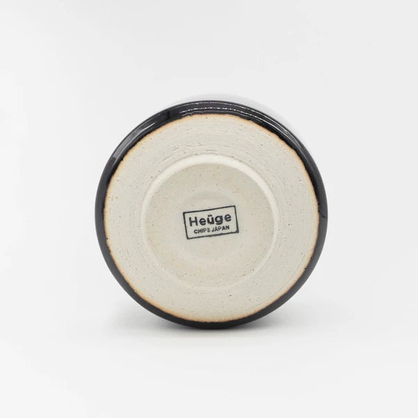 Ceramic Huege Matcha Bowl | Yellow | Chips (Japan)
