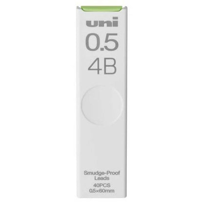 Uni Smudge-proof Mechanical Pencil Lead 0.5mm | Mitsubishi (Japan)