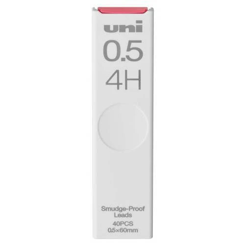 Uni Smudge-proof Mechanical Pencil Lead 0.5mm | Mitsubishi (Japan)
