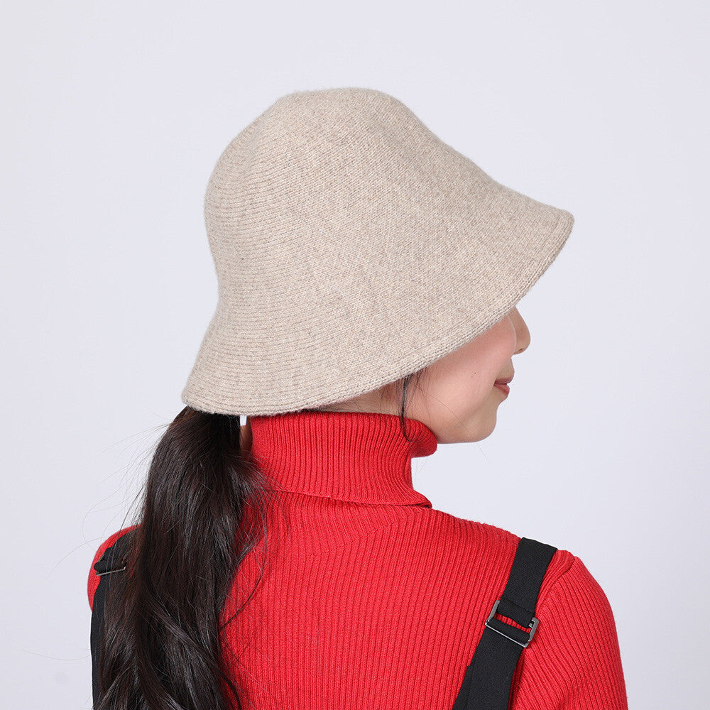Knitted Wool Cloche Hat | Shesay (Japan)