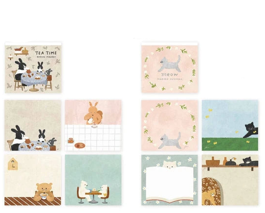 Block Memo Notepad | Mariko Fukuoka x cozyca products (Japan)