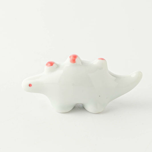 Edo Stegosaurus Dinosaur Porcelain Chopsticks Rest (Japan)