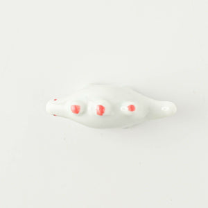 Edo Stegosaurus Dinosaur Porcelain Chopsticks Rest (Japan)